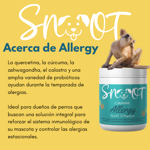 Canine Allergy Chews- Relief for Itchy Skin & Seasonal Allergies